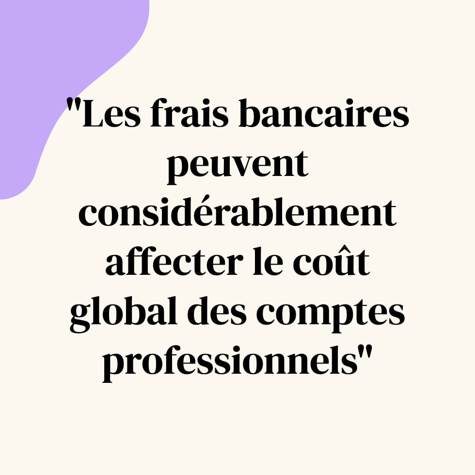 les frais bancaires représentent un risque de surcout très important