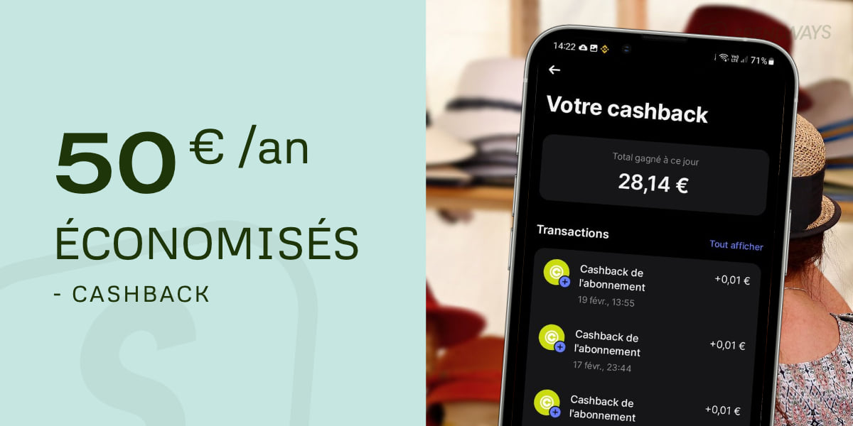 économiser de l'argent avec une carte cashback