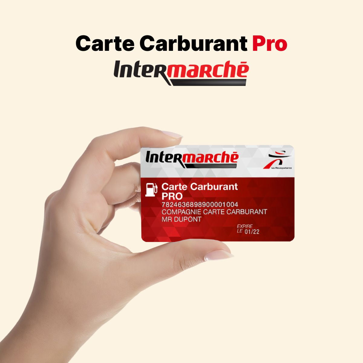 Carte carburant Intermarché Pro