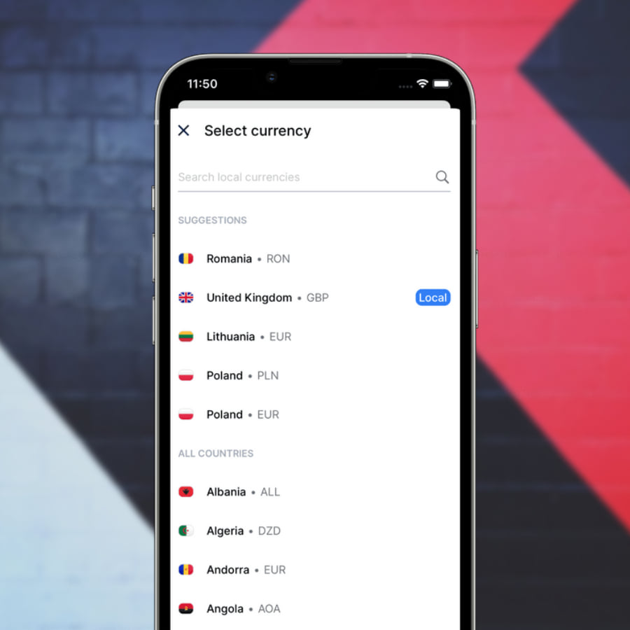 TransferGo : devises TransferGo : devises