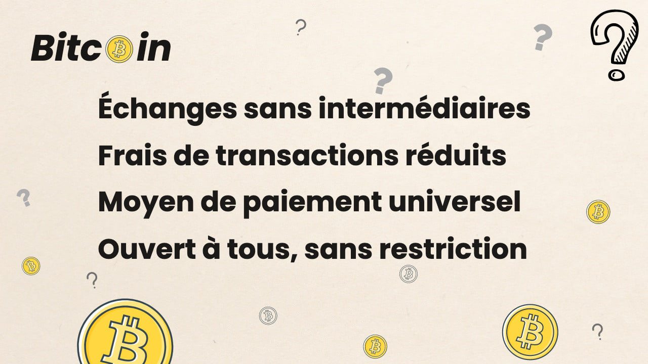 Les avantages du bitcoin